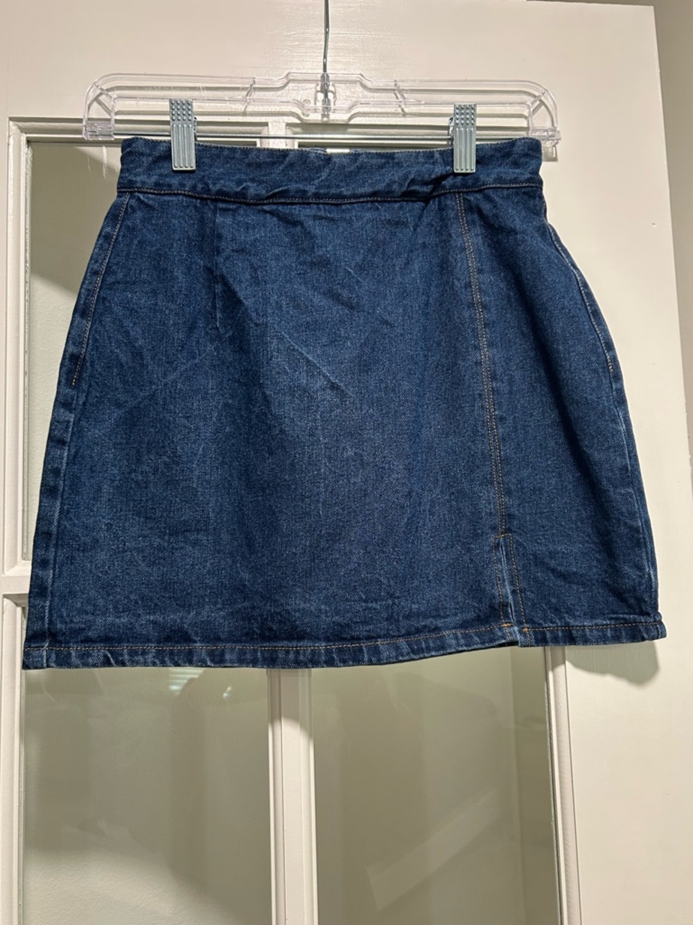 Pink Lily Dark Blue Denim Skirt XS